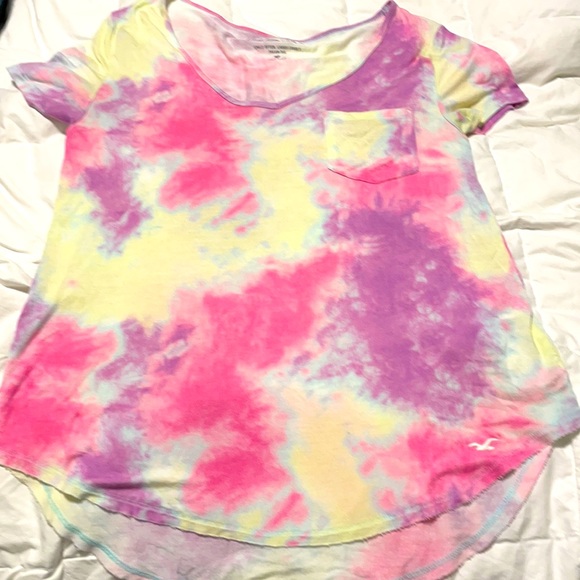 Soft Tie Dye Pocket Tee - Picture 1 of 6